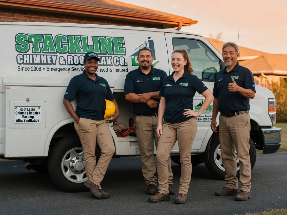 Chimney flashing repair company in Hillsboro, IA